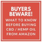 Buyers Beware CBD on Amazon