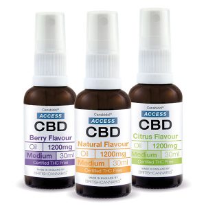 Access CBD Oil - Berry, Citrus and Natural Flavour