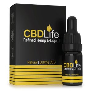 CBD Life 500mg E Liquid Natural