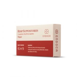 Endoca CBD Hemp Suppositories Box