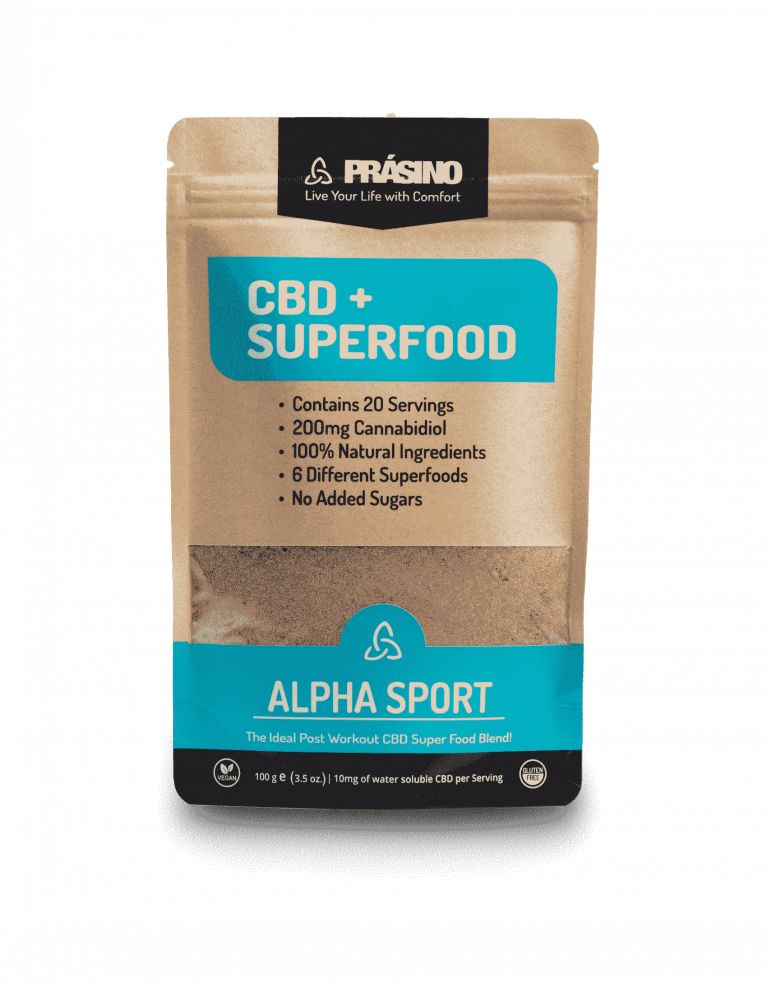 Prasino CBD+ Superfood - Alpha Sport