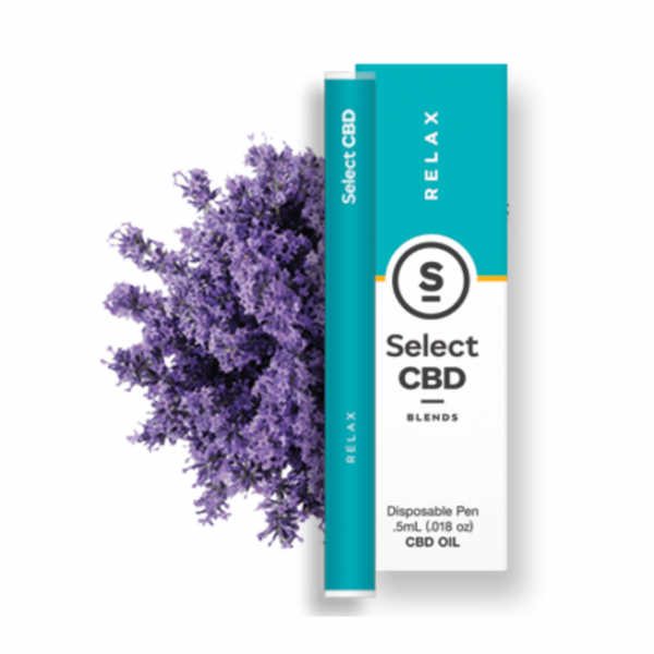 Select CBD Relax Lavender Vape Cart