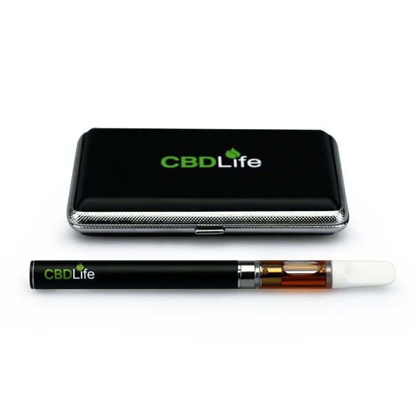 CBD Life e-cart CBD Vape Pen Kit and Box