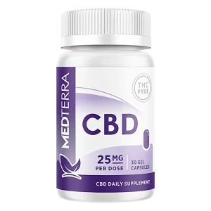 Medterra CBD Capsules 25mg