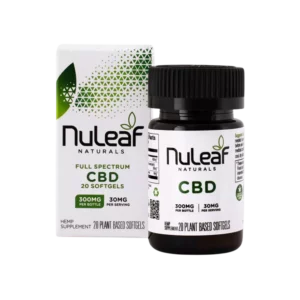 NuLeaf CBD Capsules 300mg